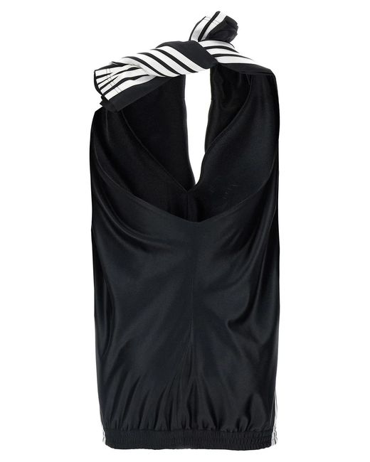 Balenciaga Black 'Tracksuit' Dress