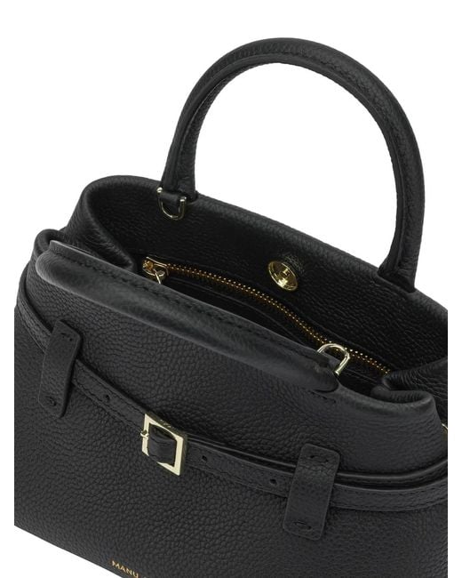 MANU Atelier Black "Le Cambon 20" Small Handbag