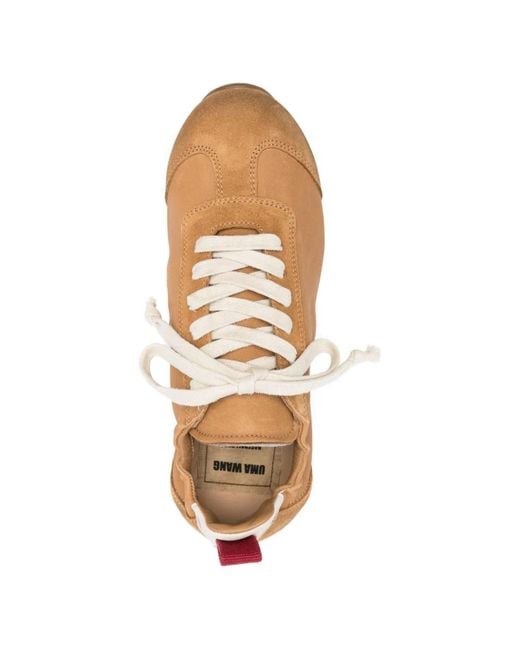 Uma Wang White Leather Sneaker