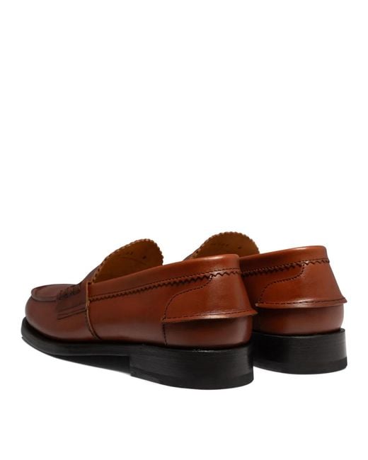 Saxone Of Scotland Brown "Arran" Loafers for men
