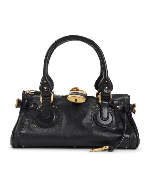 Chloé Black Paddington Bag