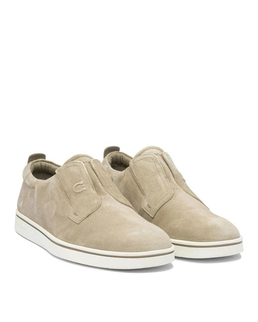Ferragamo White Rubber Loafers for men