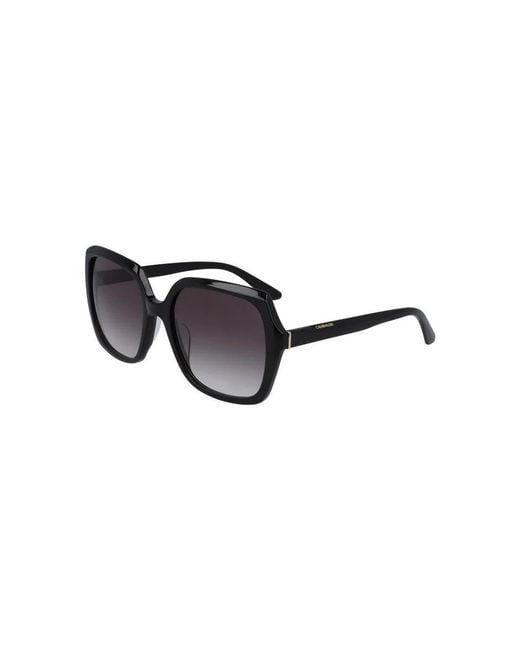 Calvin Klein Black Acetate Sunglasses