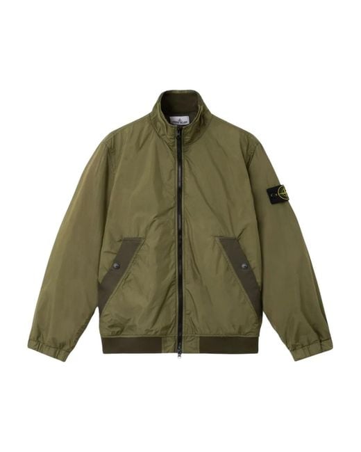 Stone Island Green 4100111 Crinkle Reps Ny for men