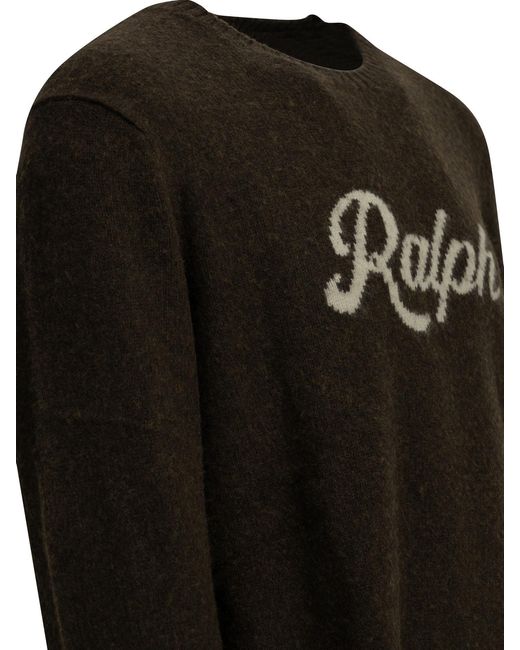 Polo Ralph Lauren Black "Ralph" Crew-Neck Sweater for men