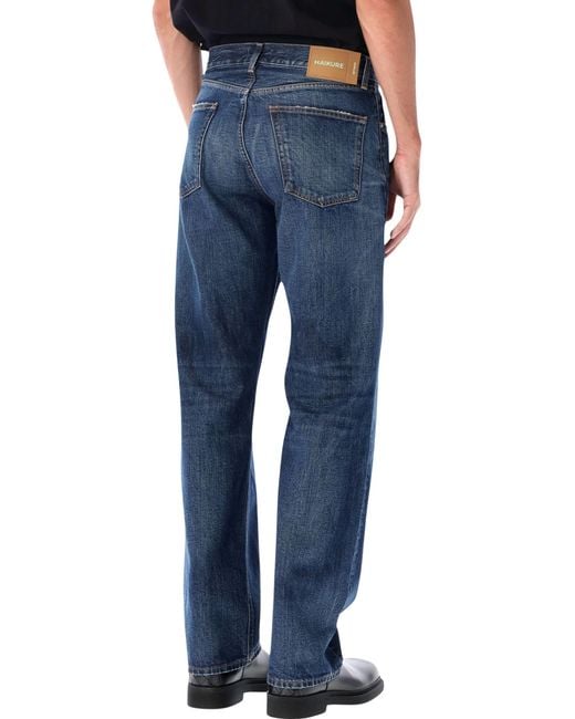 Haikure Blue Achilles Wash Jeans for men