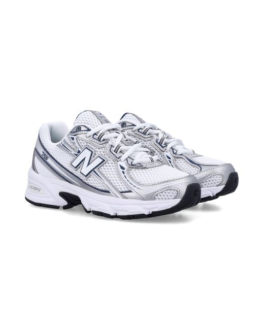 New Balance White 740 Sneakers And