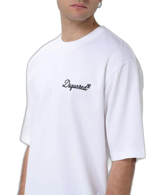 DSquared² White Tshirt for men