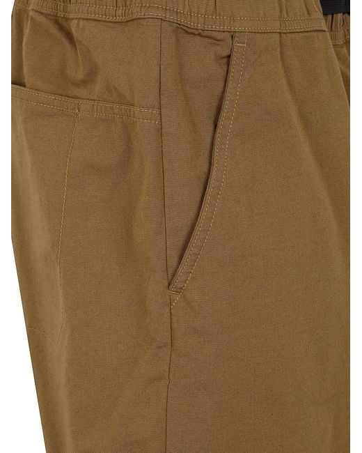 The North Face Green Cotton Elastane Shorts for men