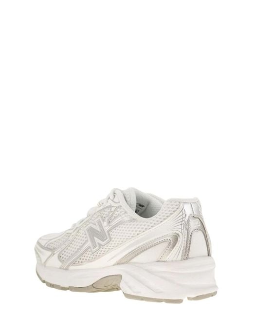 New Balance White Lifestile Tier 1 Sneakers