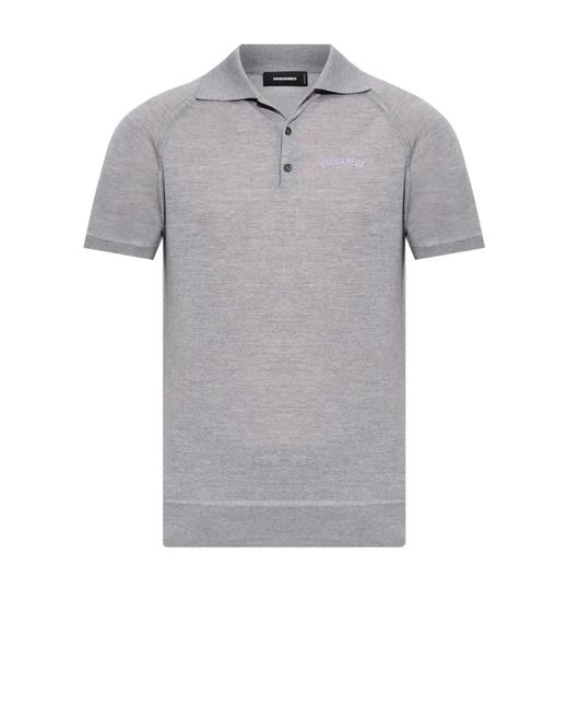 DSquared² Gray Casual T-Shirt for men