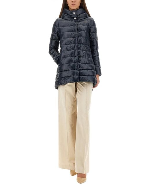 Herno Blue Piumino "A-Shape Amelia"