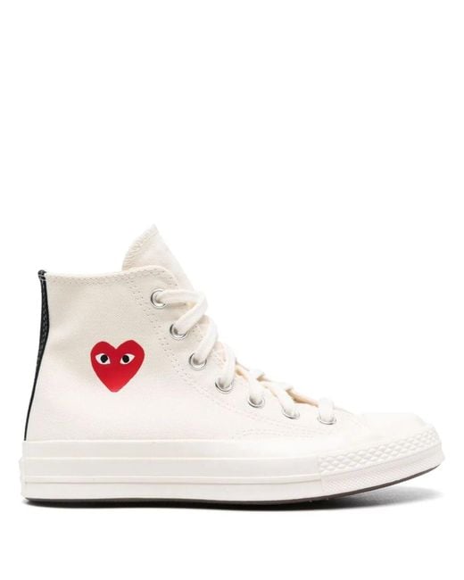 COMME DES GARÇONS PLAY White Chuck 70 Sneakers