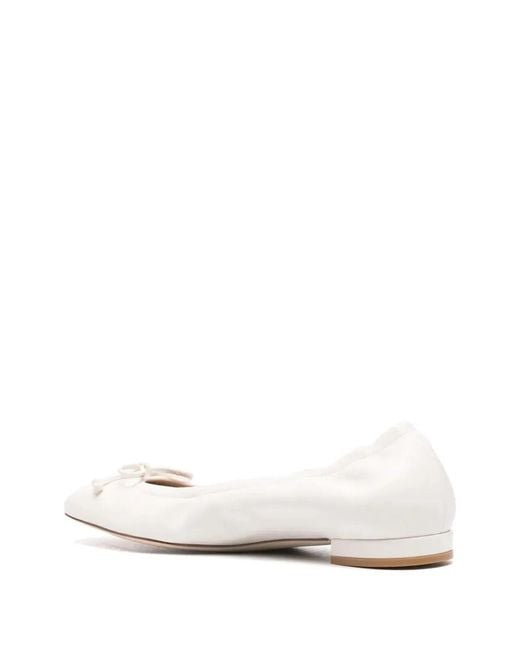 Stuart Weitzman Natural Bria Ballet Flat