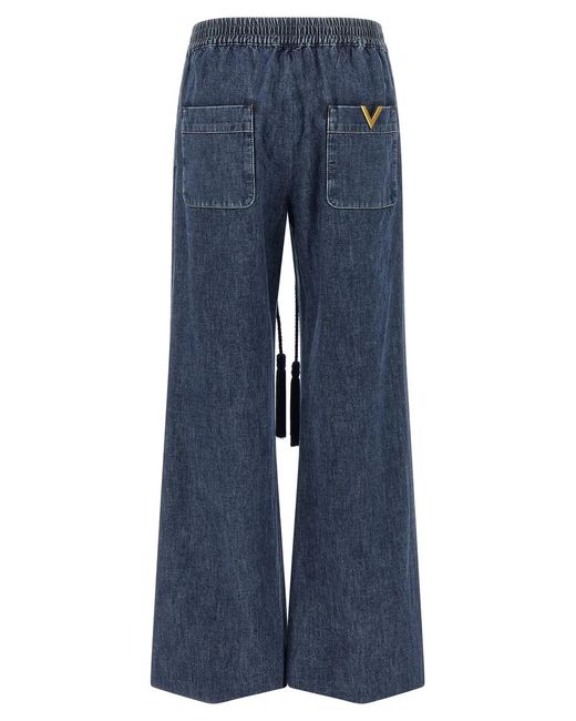 Valentino Garavani Blue Jeans Vgold