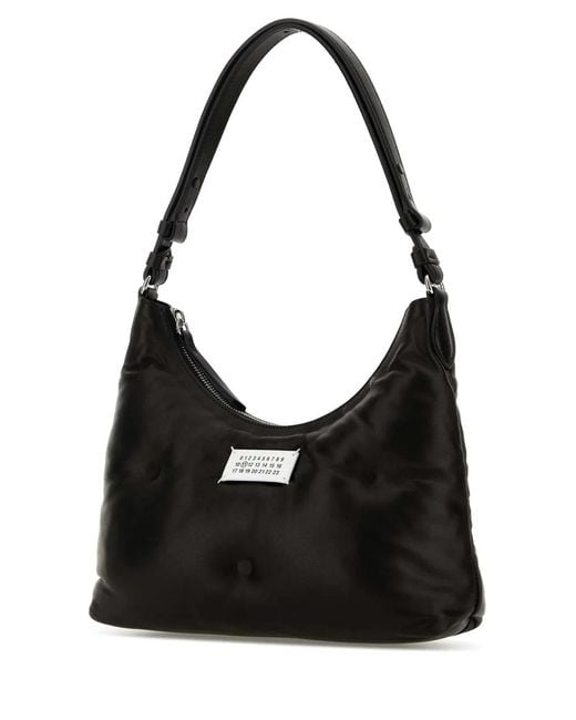 Maison Margiela Black Borsa Glam Slam Hobo Small for men