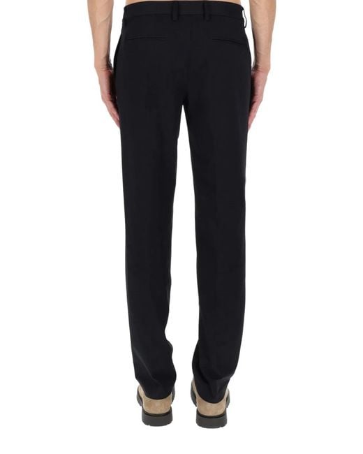 Emporio Armani Blue Pantalone Slim Fit for men