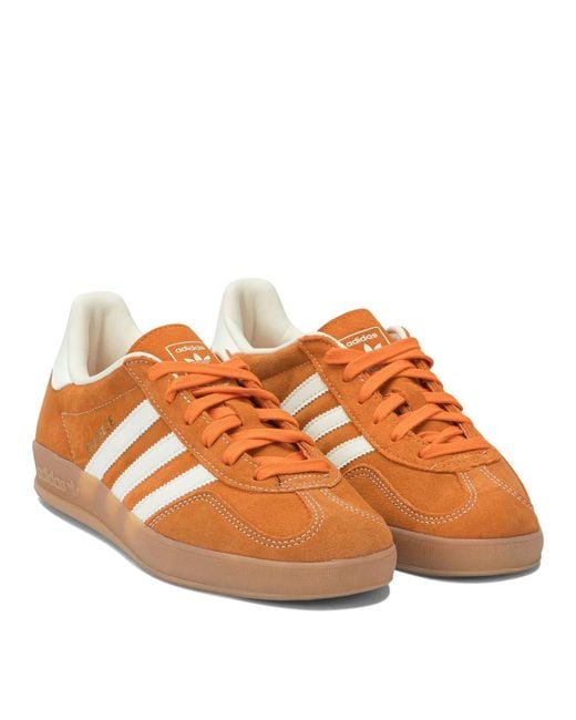Adidas Originals Orange "Gazelle" Sneakers for men