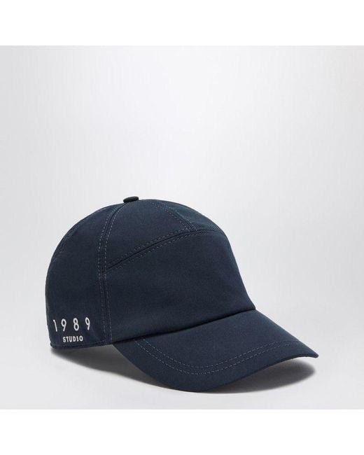 1989 STUDIO Blue Baseball Cap Dark