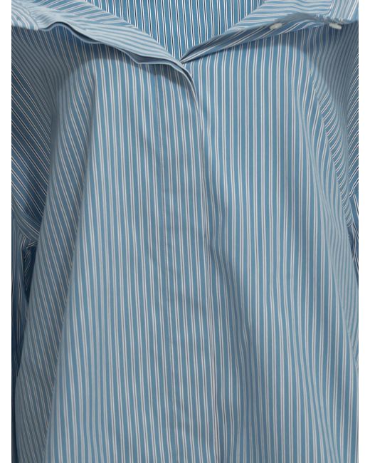 Balenciaga Blue "Stola" Casual Shirt