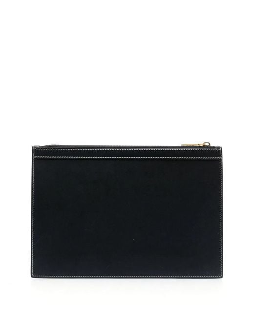 Thom Browne Black Small Tablet Holder