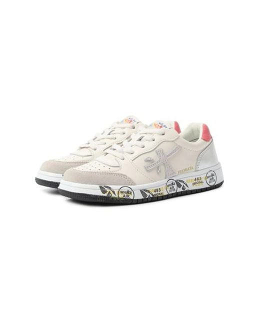 Premiata Will Be White Sneaker "Marc"