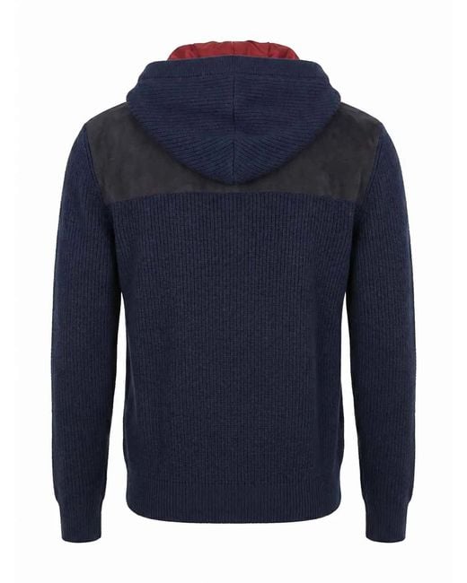 Brunello Cucinelli Blue Bomber for men