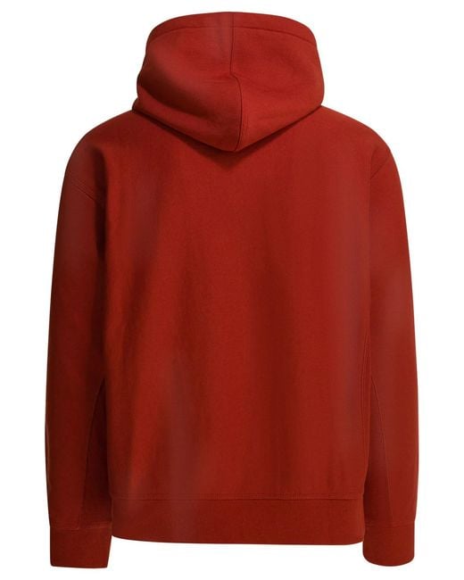 Carhartt Red Cotton Polyester Sweatshirt for men