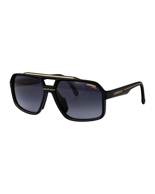 Carrera Blue Matte Injectate Sunglasses for men