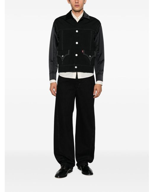 Junya Watanabe Black Wool Jacket for men