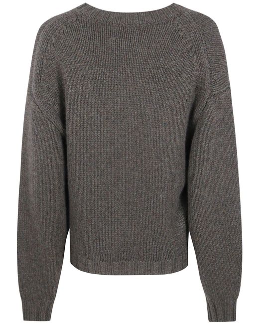 Khaite Gray "Gemma" Sweater