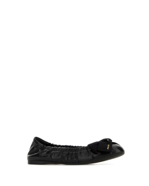 Prada Black Ballerine