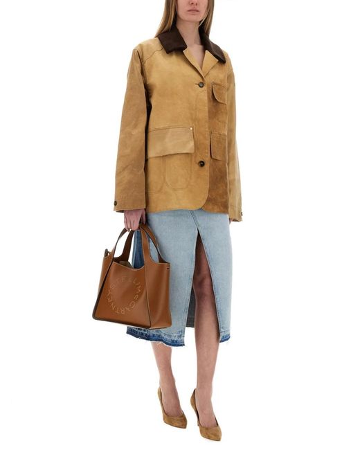 Stella McCartney Natural Workwear Harrington Jacket