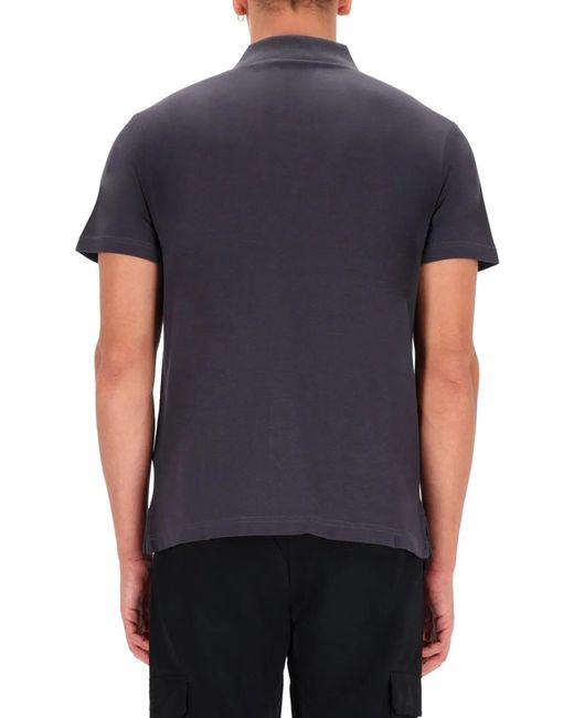 Versace Jeans Couture Blue Polo With Logo for men