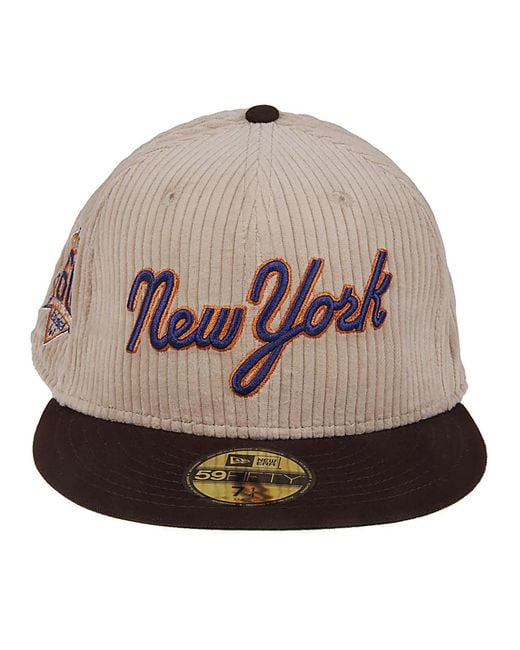 KTZ Gray 59Fifty New York Mets Cap for men