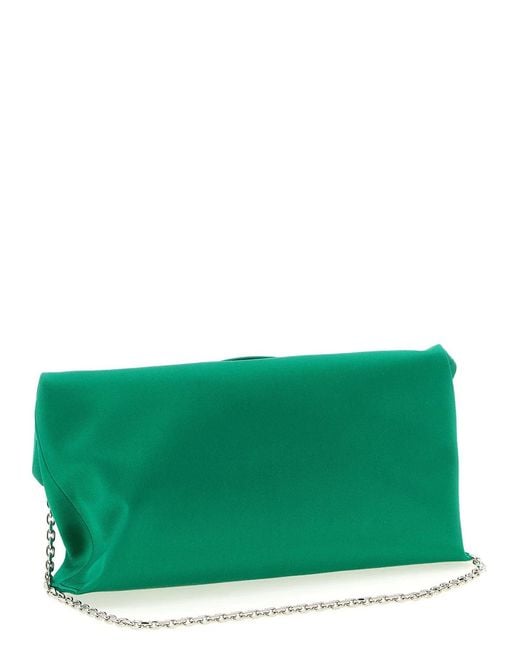 Roger Vivier Green 'Trompette' Clutch