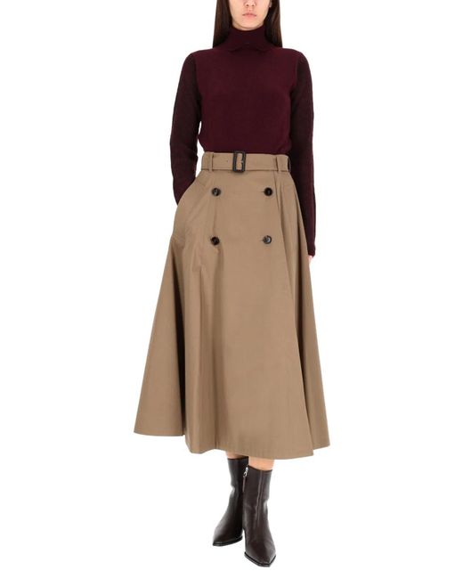 Burberry Red Wool Blend Pullover