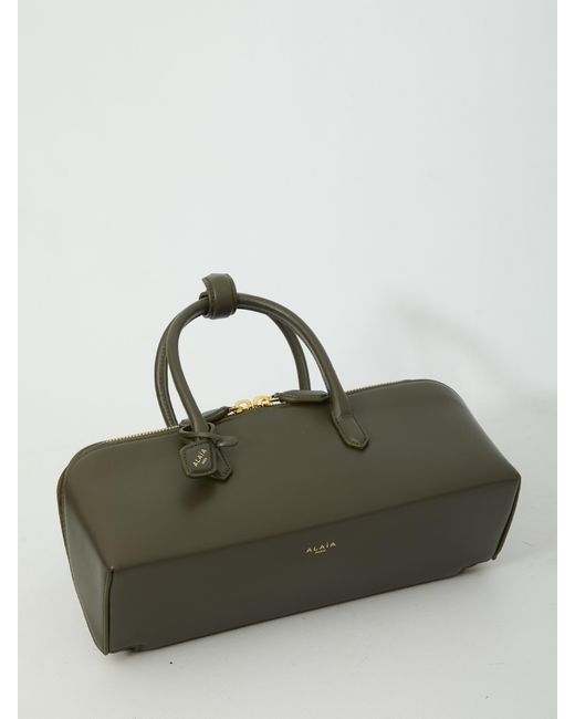 Alaïa Green Alaia Small Delta Bag