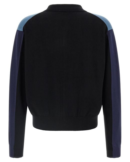 Kiko Kostadinov Blue 'Munno Knit' Cardigan for men