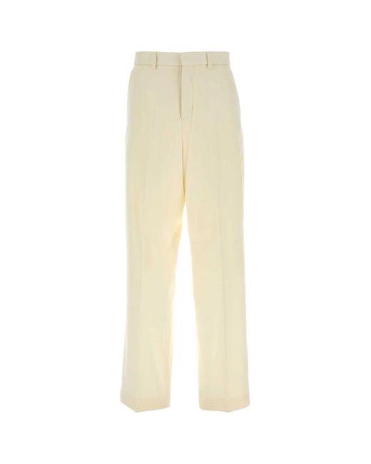 AMI White Pantalon Large