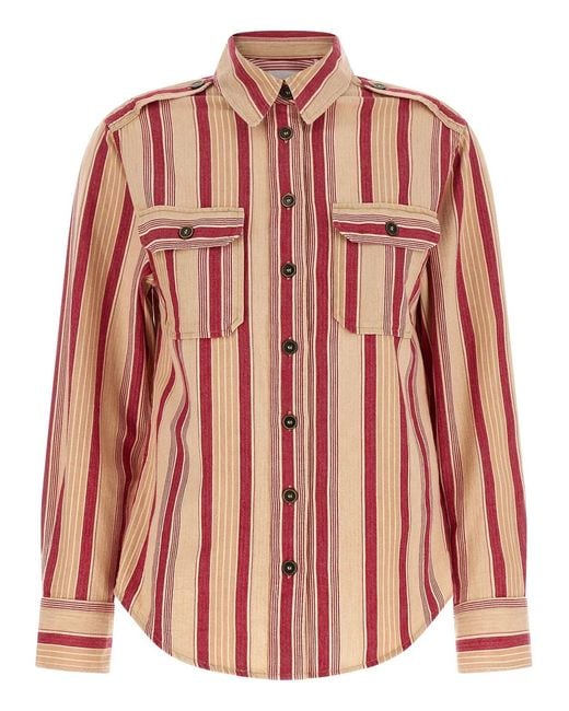 Isabel Marant Pink Marant Etoile 'Gelva' Shirt