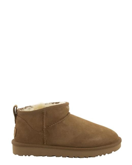Ugg Brown Classic Ultra Mini