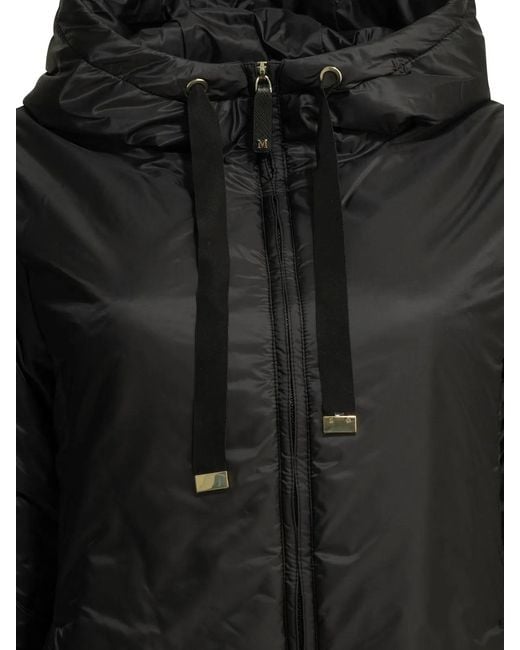 Max Mara Black Water-Repellent Padded Jacket
