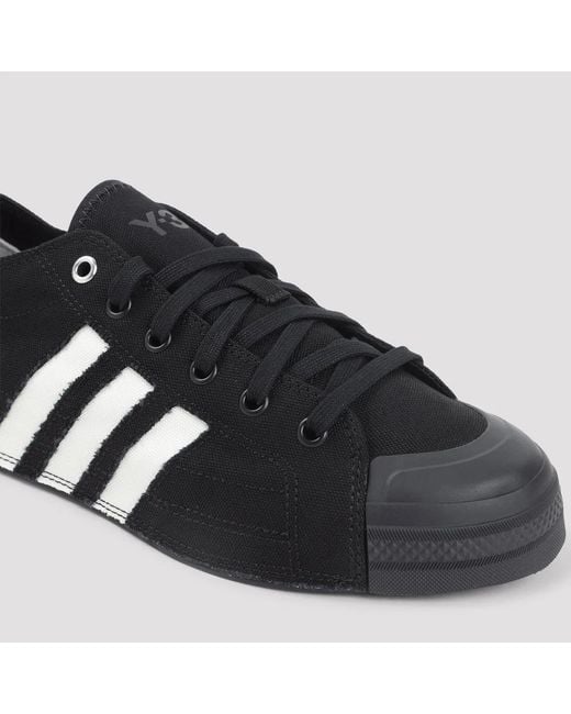 Y-3 Black Nizza Lo for men