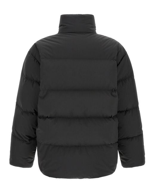 Saint Laurent Black High Neck Down Jacket for men
