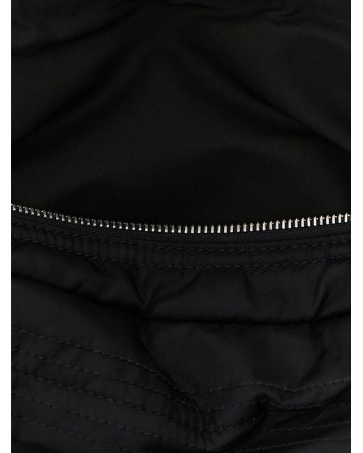 Maison Margiela Black 'Zip Computer Bag East West' Crossbody Bag for men