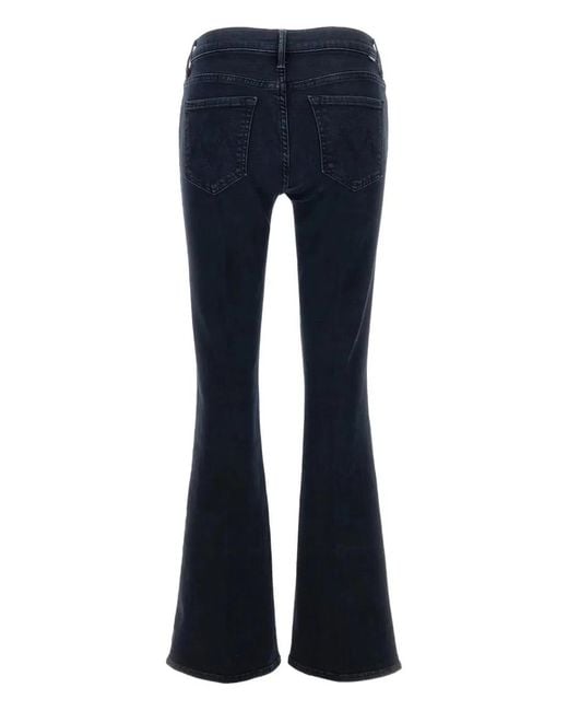 Mother Blue Flared Jeans