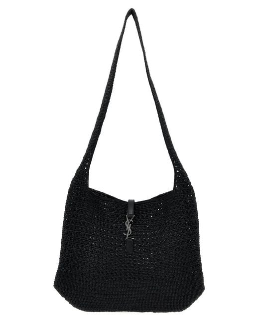 Saint Laurent Black 'Le 5 À 7' Midi Shopping Bag
