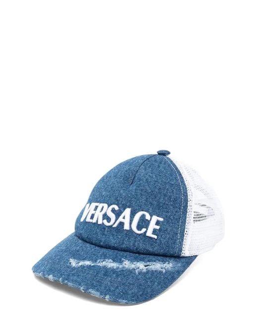 Versace Blue Baseball Cap