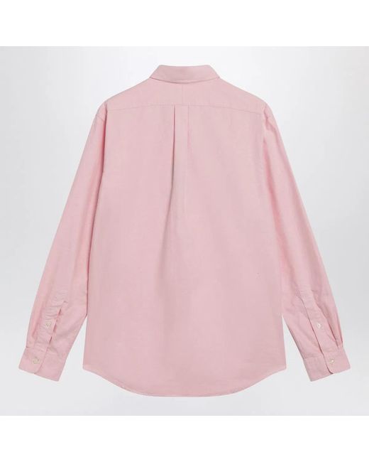 Polo Ralph Lauren Pink Oxford Customfit Shirt for men